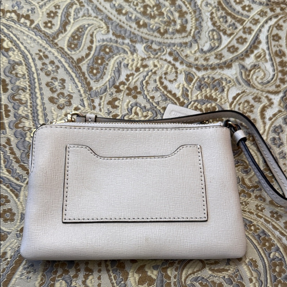 Coach Light Beige Wristlet Clutch - Picture 6 of 6